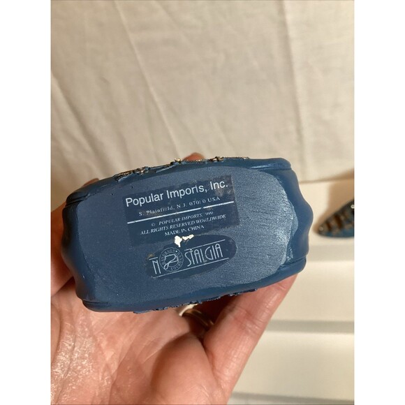 Nostalgia Handbag & Shoe Resin Mini Figurine 1999 Popular Imports Collectibles - Picture 11 of 13